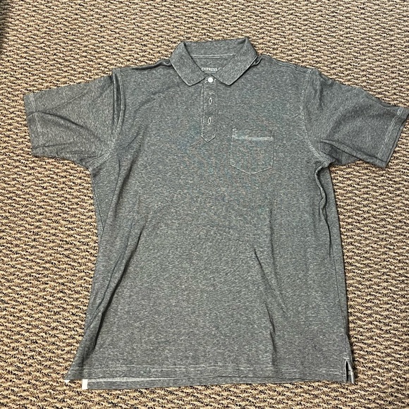 Other - NWOT Cypress Club charcoal gray polo button down